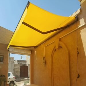 سایبان برقی اتوماتیک در ایلام