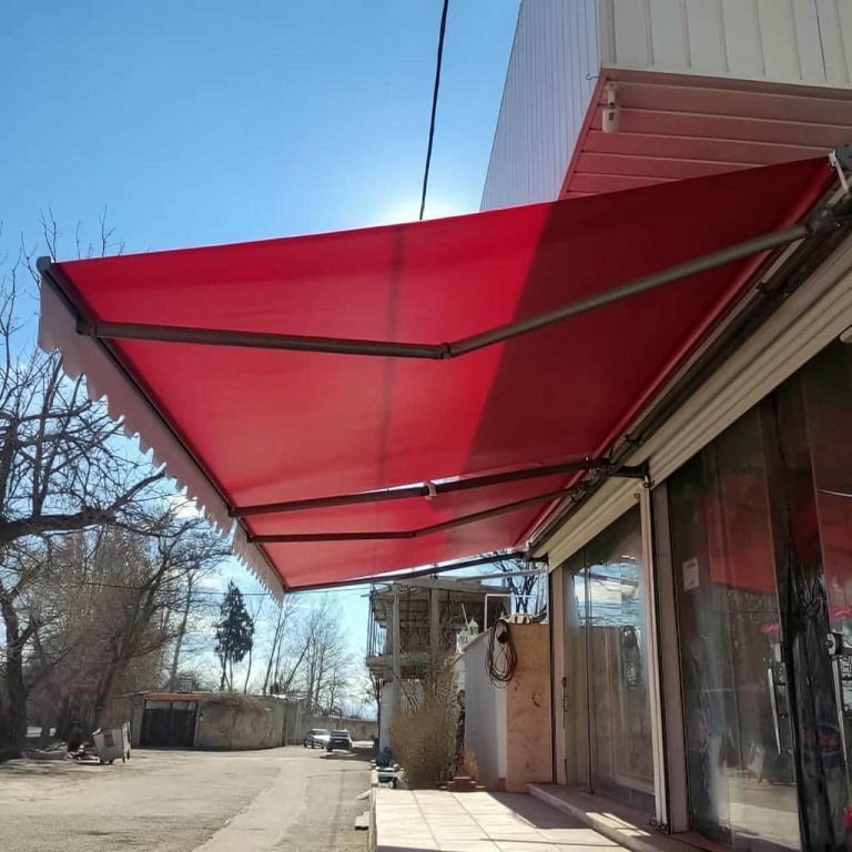 سایبان برقی اتوماتیک در طالقان