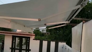 سایبان برقی اتوماتیک در محمودآباد