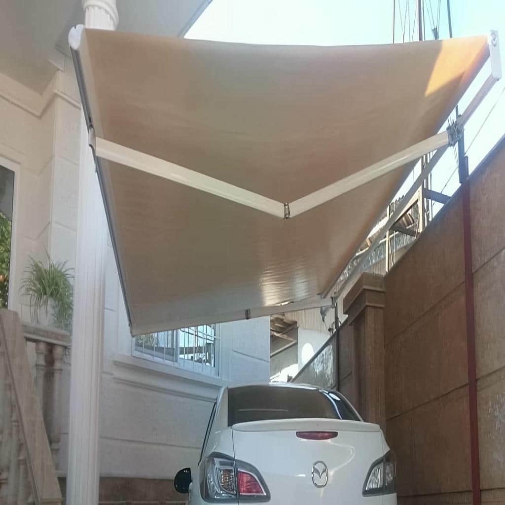 نصب سایبان برقی اتوماتیک چکلیست در مشهد
