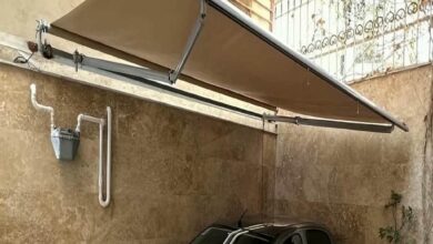 سایبان برقی اتوماتیک در بجنورد