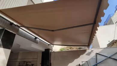 سایبان برقی اتوماتیک در کیش