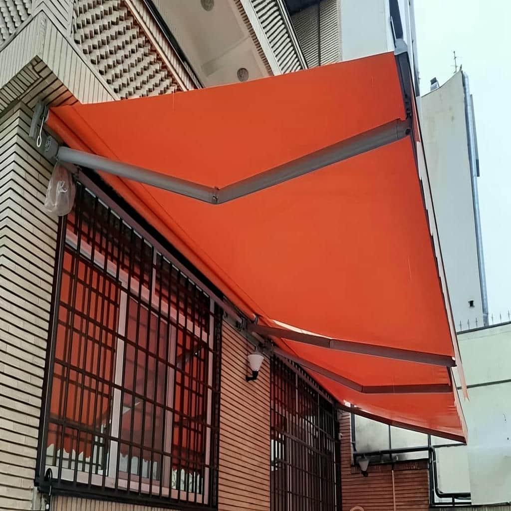 قیمت سایبان برقی اتوماتیک پارچه ضدآب در رفسنجان