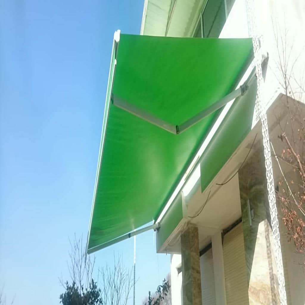 قیمت سایبان برقی اتوماتیک پارچه ضدUV در بیرجند