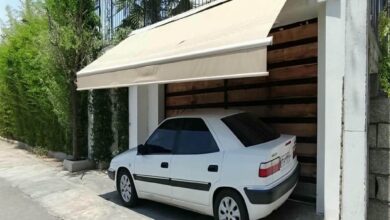 سایبان برقی اتوماتیک در تبریز