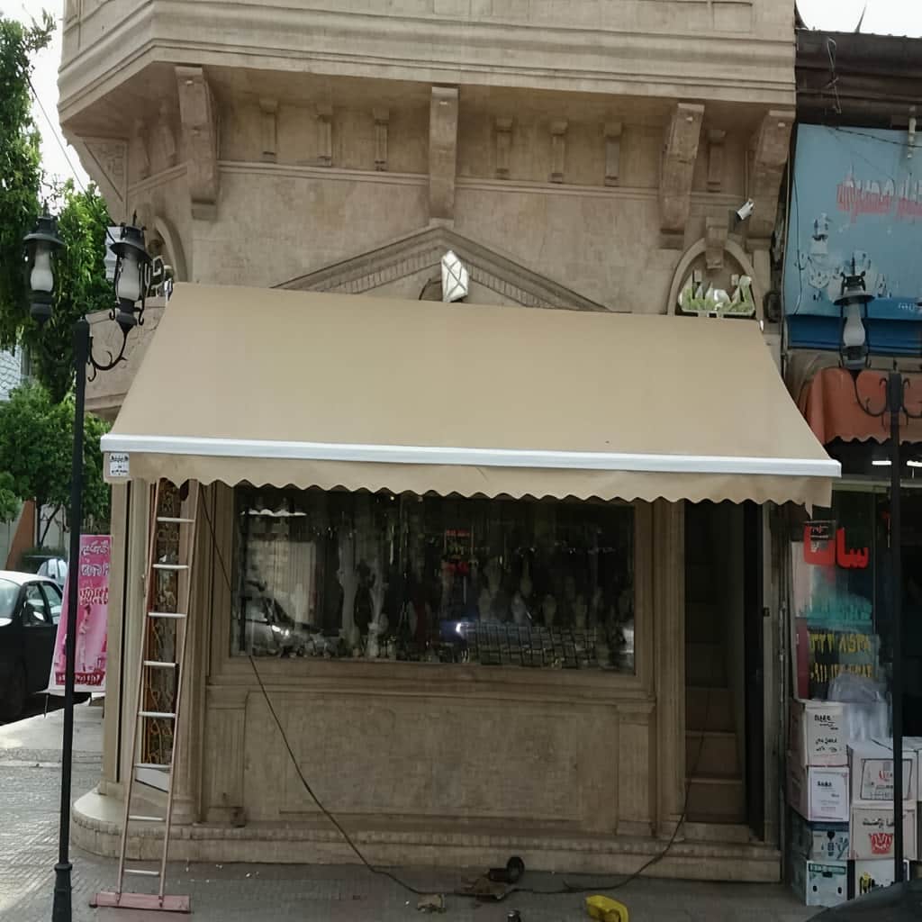 خرید سایبان برقی اتوماتیک بازویی در بیرجند