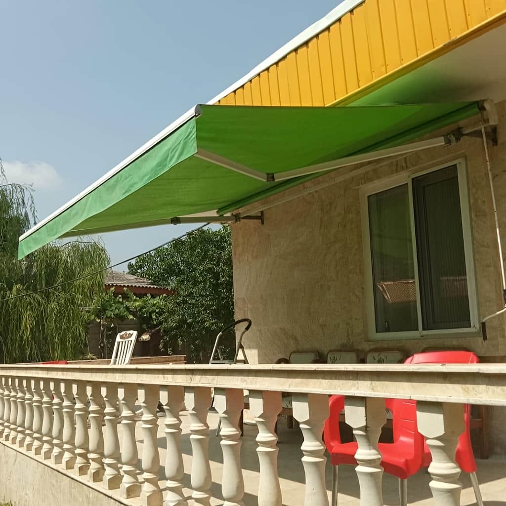 نصب سایبان برقی اتوماتیک ریموت کنترل در سیرجان