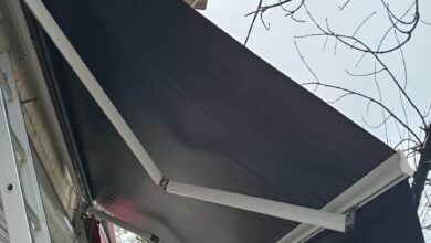 سایبان برقی اتوماتیک در عظیمیه کرج