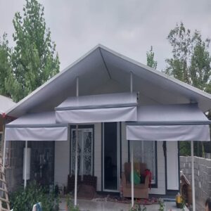 سایبان برقی اتوماتیک در پردیس