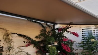 سایبان برقی اتوماتیک در لواسان