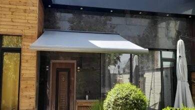 سایبان برقی اتوماتیک در کرمان
