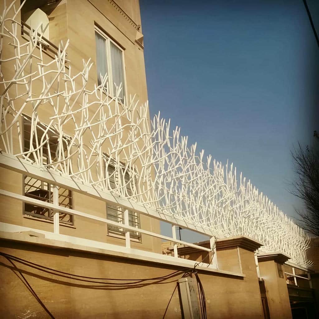 نصب حفاظ شاخ گوزنی طراحی بازدارنده در رشت
