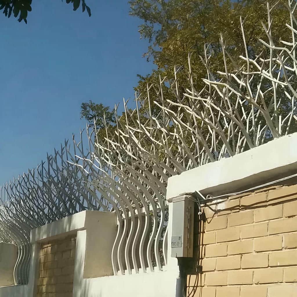 نصب حفاظ شاخ گوزنی پوشش ضدزنگ در کیش