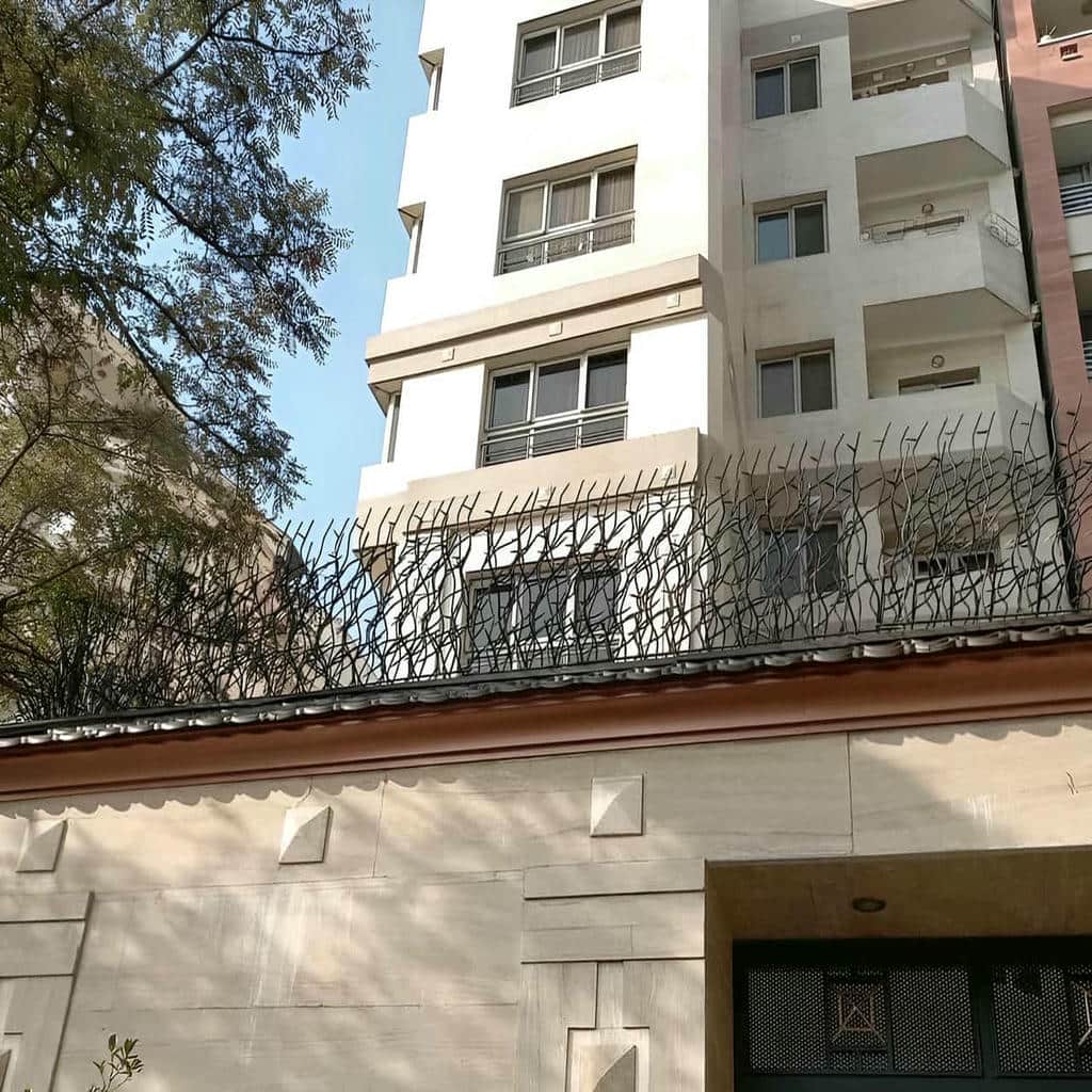 نصب حفاظ شاخ گوزنی پوشش ضدزنگ در بندر چابهار