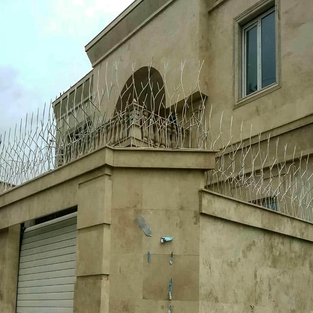 نصب حفاظ شاخ گوزنی رنگ مقاوم در قائمشهر