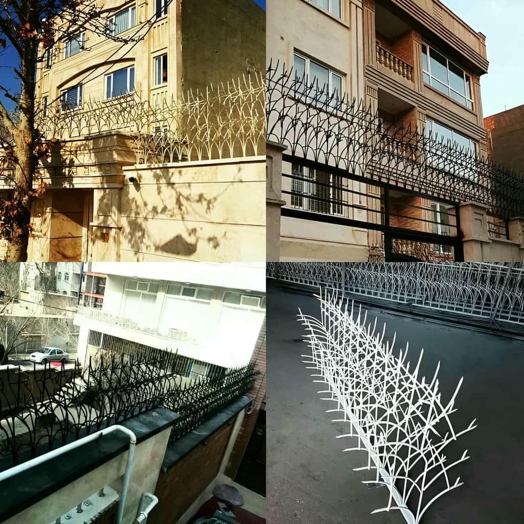 نصب حفاظ شاخ گوزنی پوشش ضدزنگ در بندر لنگه