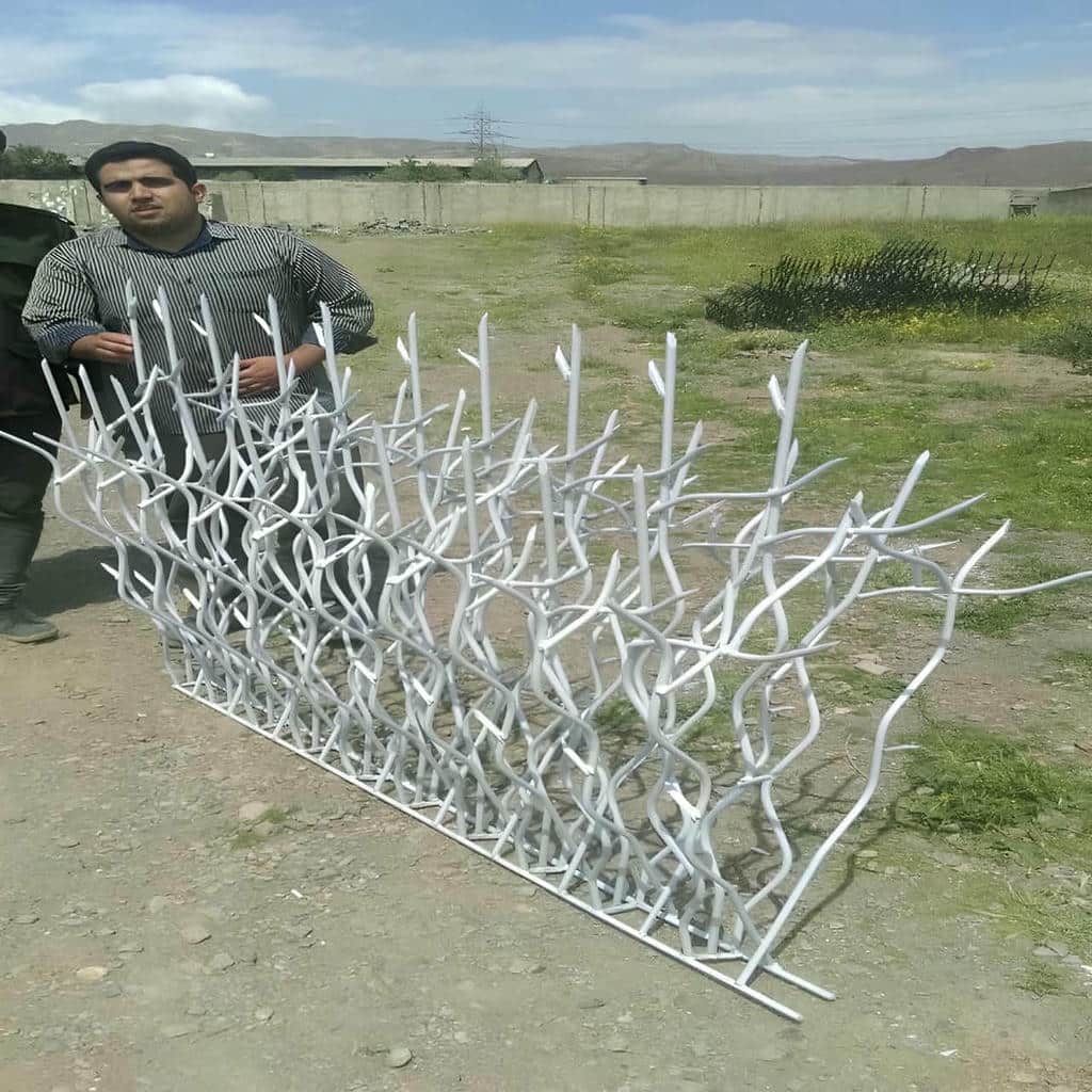 نصب حفاظ شاخ گوزنی طراحی بازدارنده در لواسان