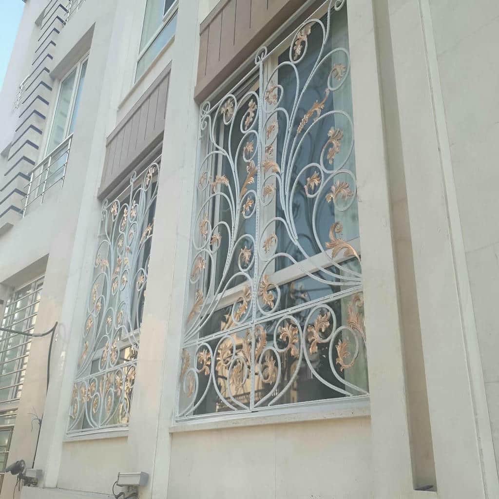 نصب حفاظ پنجره فرفورژه در پردیس