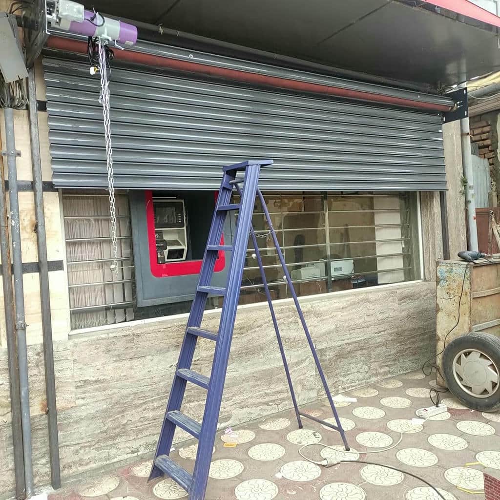 نصب کرکره برقی اتوماتیک فروشگاه در اردبیل