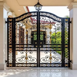 درب حیاط ویلایی در سیرجان