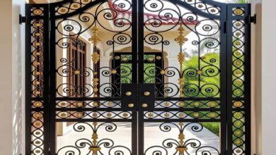 درب حیاط ویلایی در سیرجان