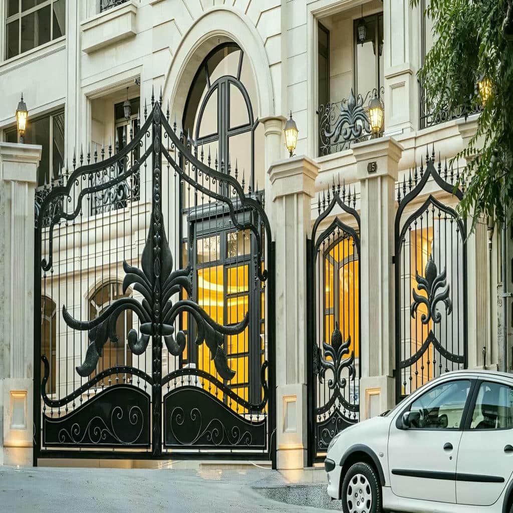 فروش درب حیاط ویلایی آهنی در استان مازندران