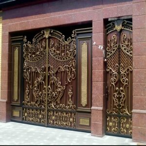 درب حیاط فلزی ویلایی در چابهار