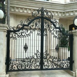 درب حیاط فلزی ویلایی در عظیمیه کرج