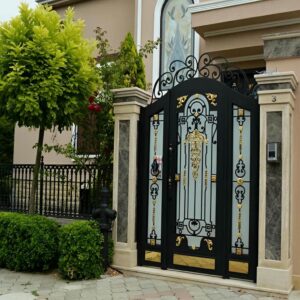 درب حیاط فلزی ویلایی در دماوند