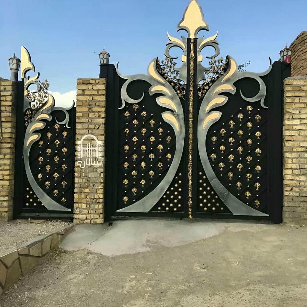درب حیاط ویلایی در بجنورد