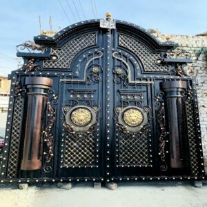 درب حیاط فلزی ویلایی در لواسان