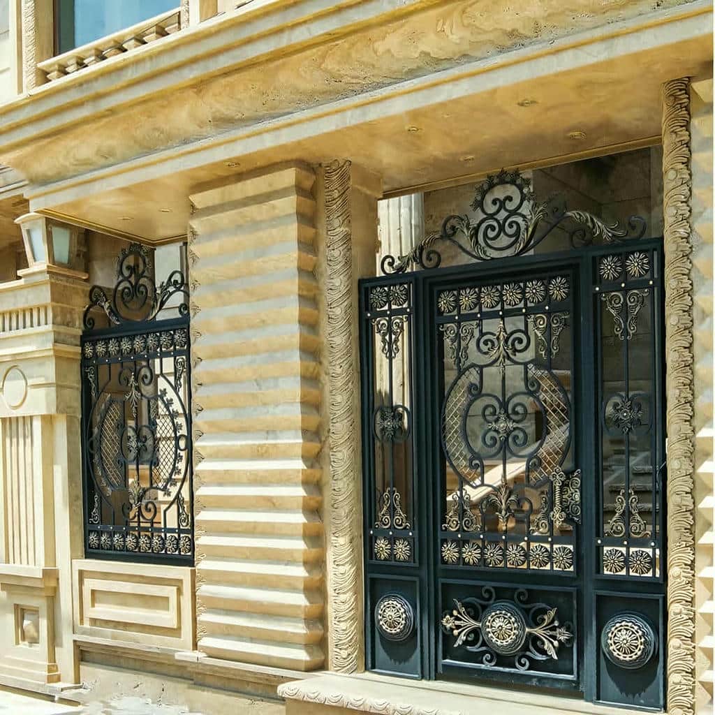 درب حیاط ویلایی در بابل