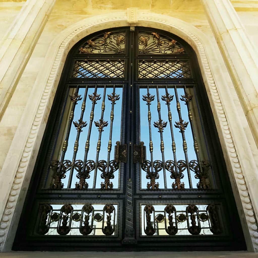 قیمت درب حیاط ویلایی فرفورژه در استان گیلان