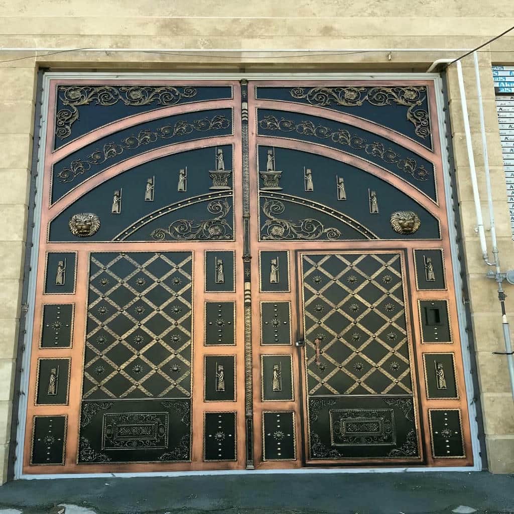 کارخانه درب حیاط ویلایی پارکینگ در اهواز