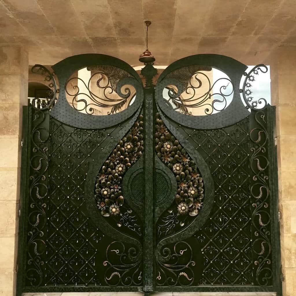 فروش درب حیاط ویلایی آهنی در استان گلستان