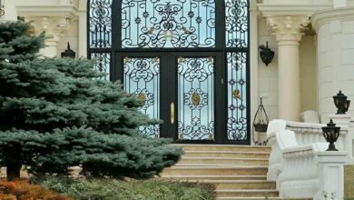 درب حیاط ویلایی در کرج