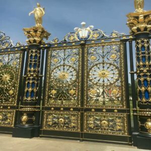 درب حیاط فلزی ویلایی در یزد