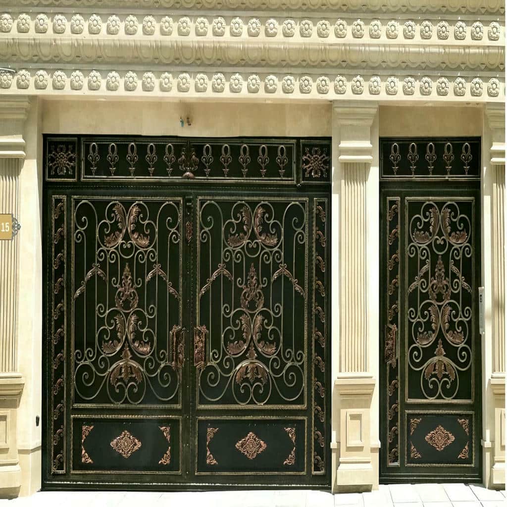 کارخانه درب حیاط ویلایی پارکینگ در سمنان