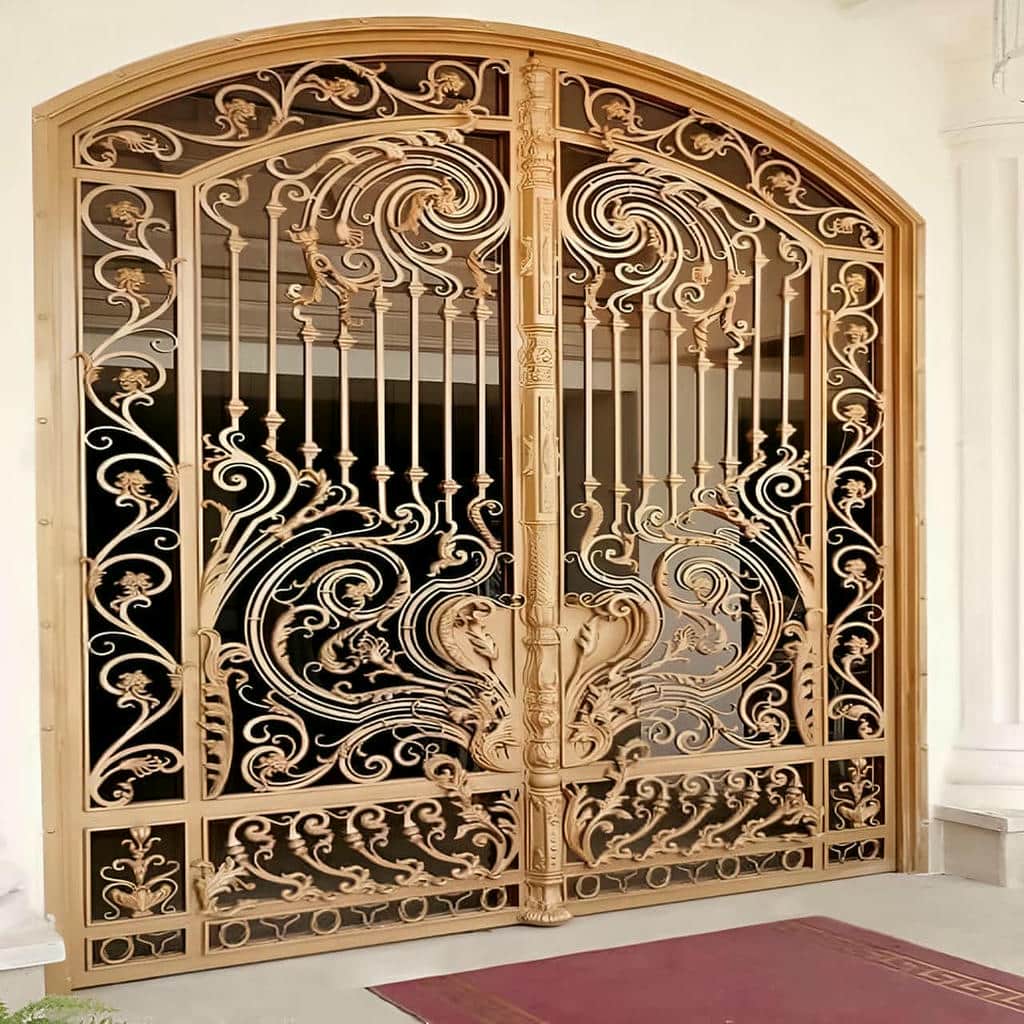 کارخانه درب حیاط ویلایی پارکینگ در مریوان