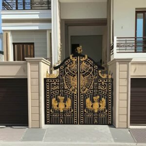 درب حیاط فلزی ویلایی در محمدشهر