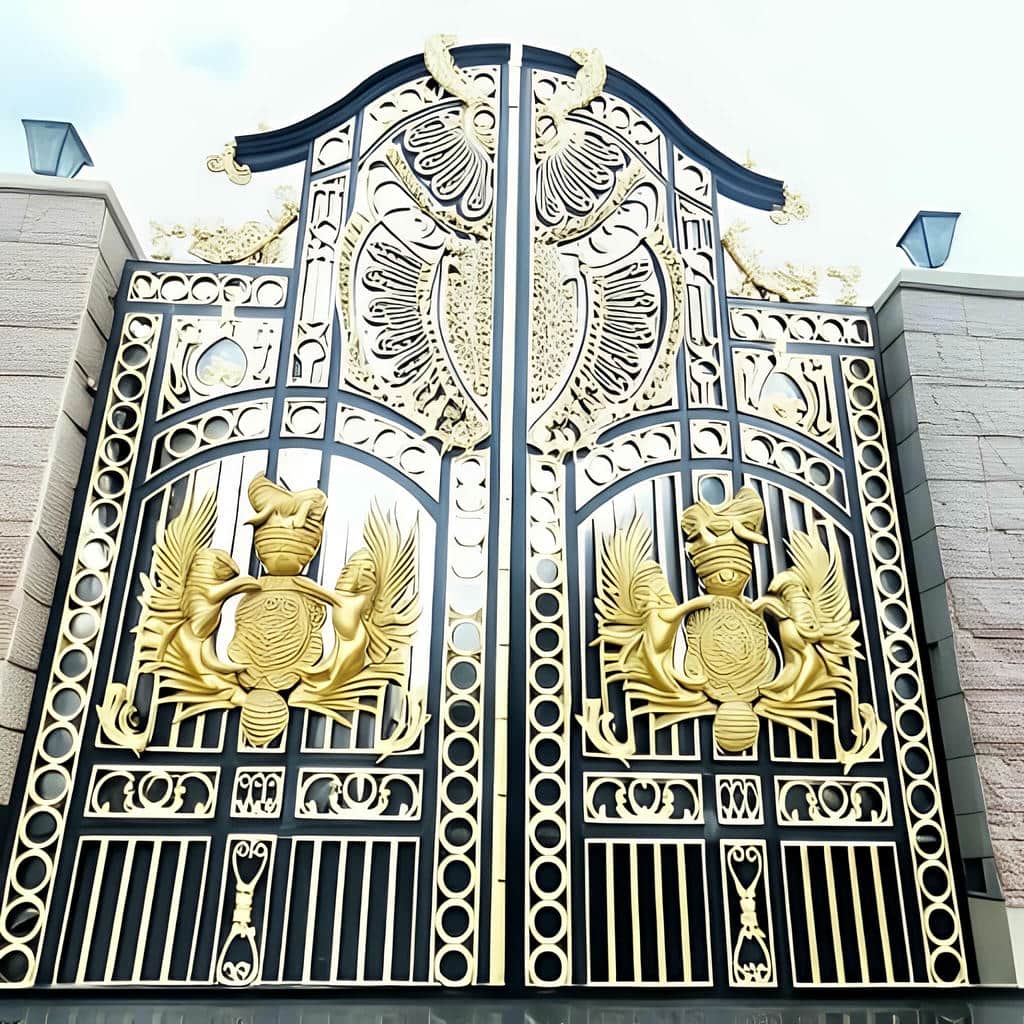 خرید درب حیاط ویلایی ساده در کرمانشاه