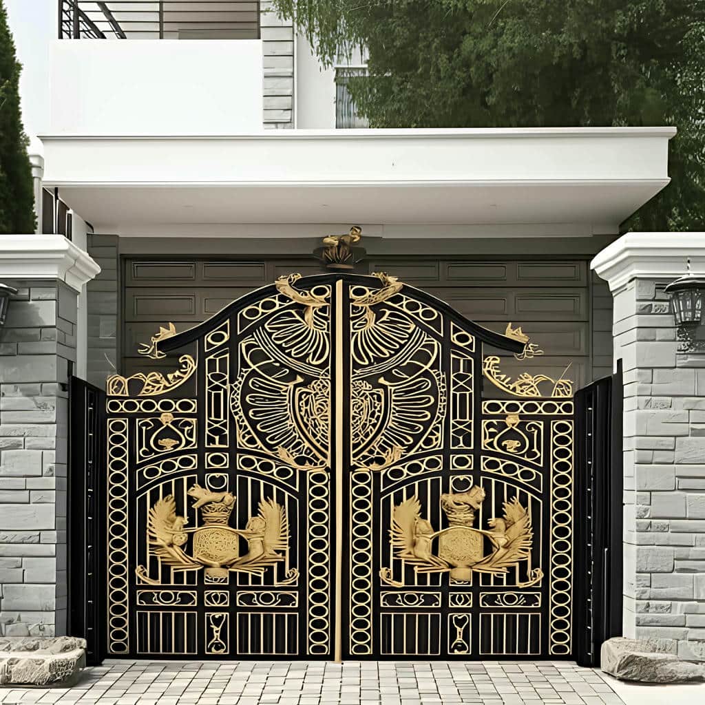 فروش درب حیاط ویلایی آهنی در سیرجان