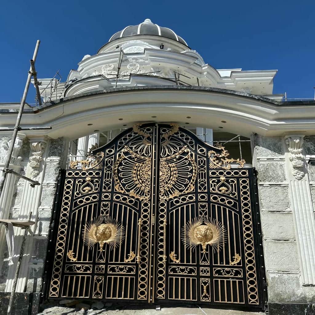 درب حیاط فلزی ویلایی در ارومیه