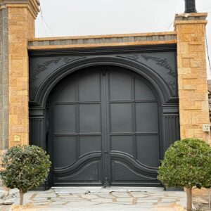 درب حیاط فلزی ویلایی در ایلام