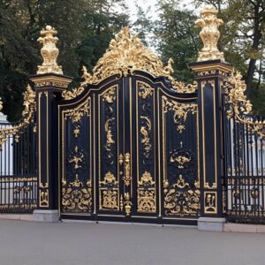 درب حیاط فلزی ویلایی در اردبیل