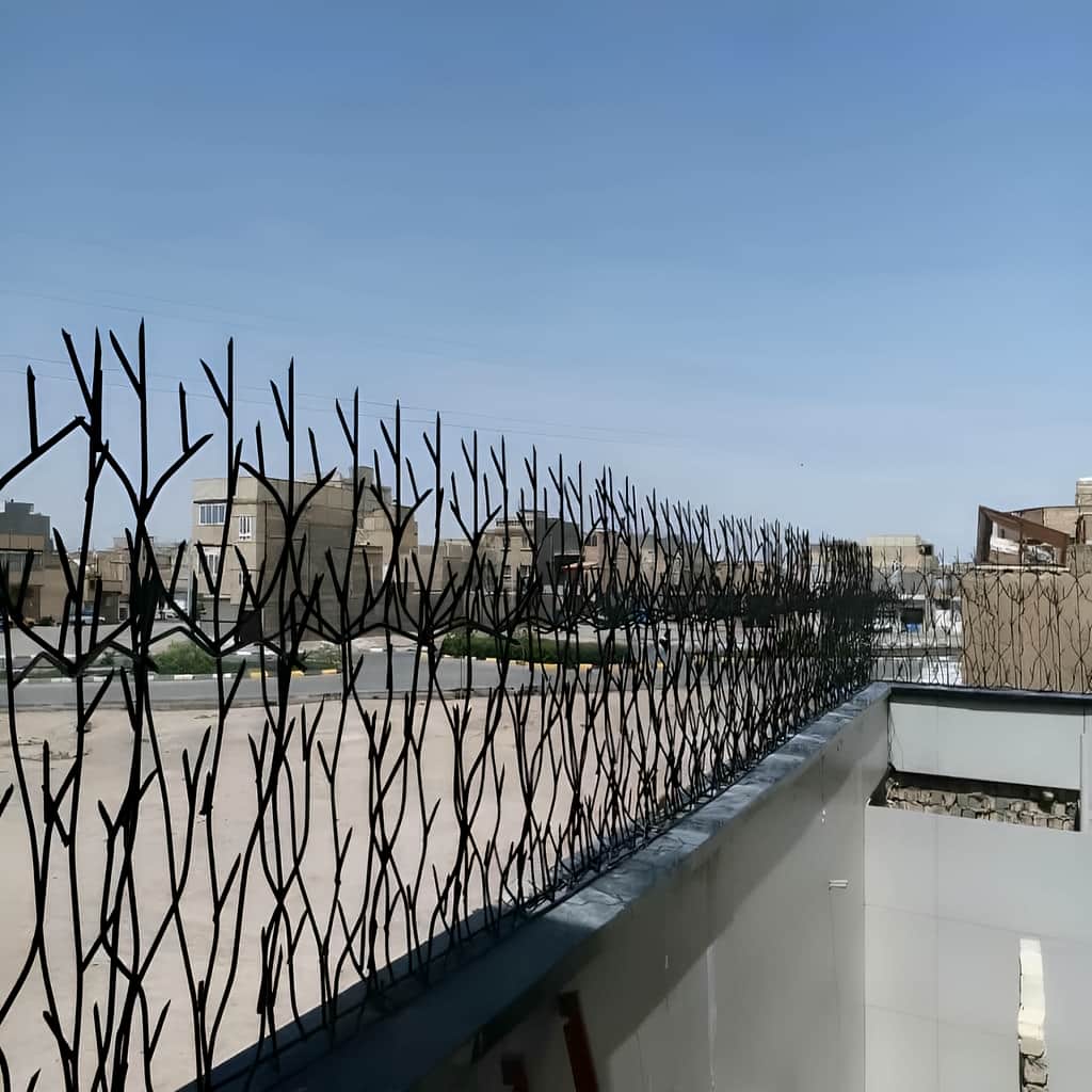 حفاظ شاخ گوزنی خاردار با رنگ مقاوم در برابر زنگ زدگی