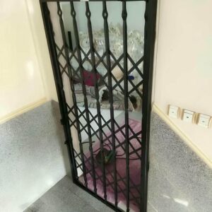 درب آکاردئونی ضد سرقت با قفل ایمن ورودی