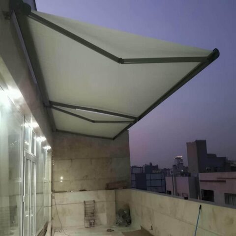سایبان برقی ضد UV برای محافظت از پوست و مبلمان