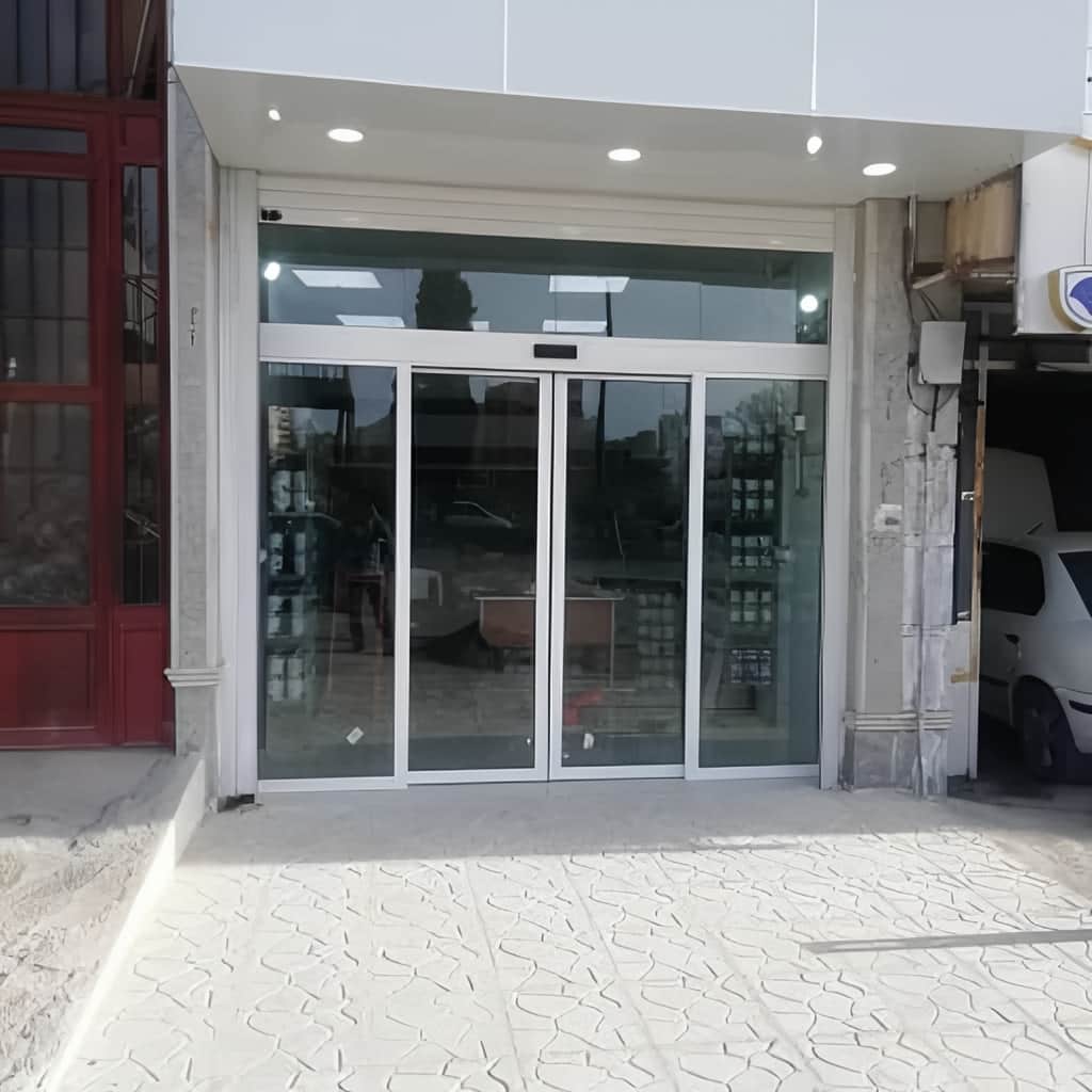 نصب درب اتوماتیک شیشه ای با سنسور دقیق نصب درب اتوماتیک شیشه ای با سنسور دقیق