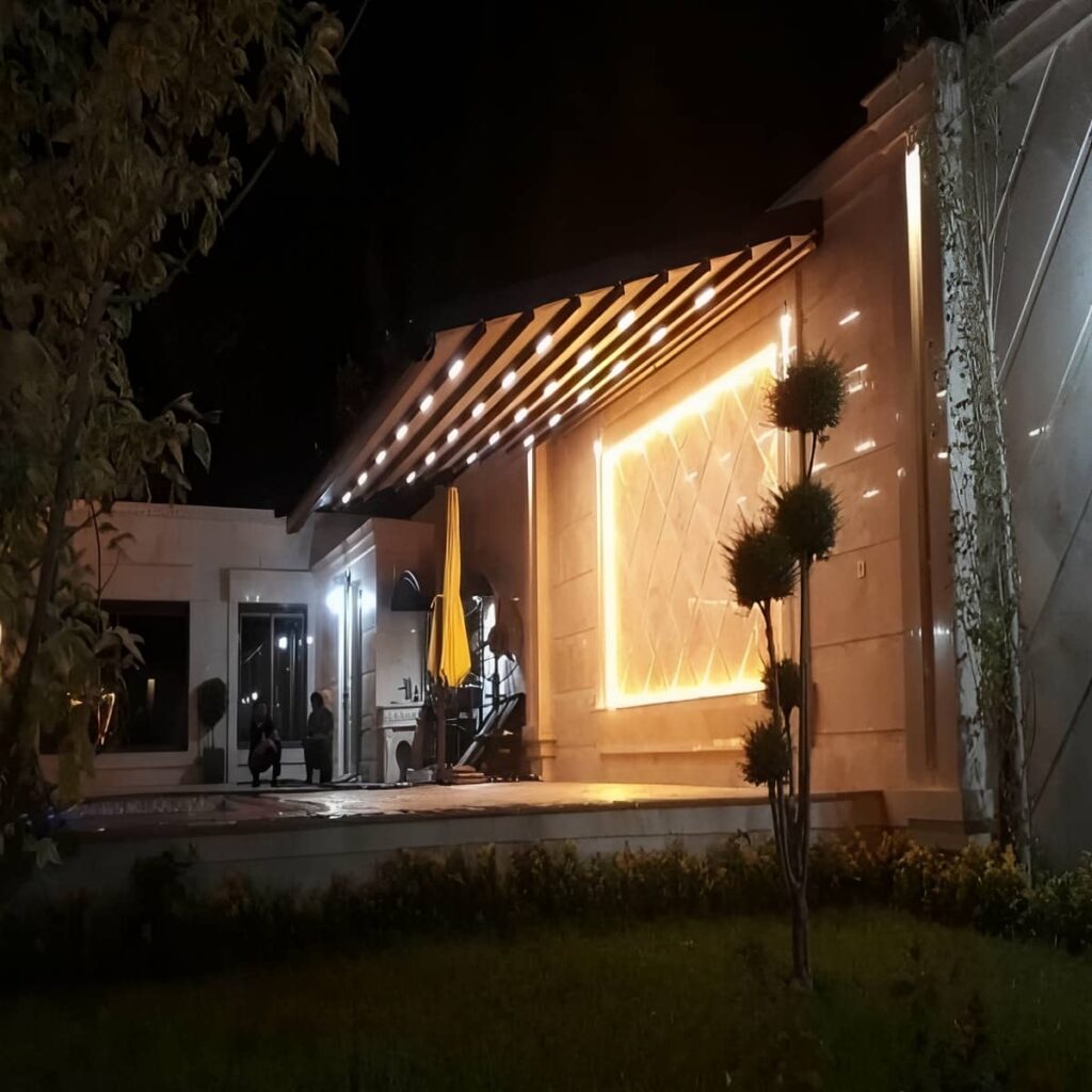 سقف برقی متحرک برای فضای باز